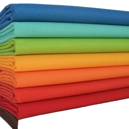 Plain Cotton Fabric - 100% Cotton Multicolor Lightweight Breathable | Durable Soft Hypoallergenic Color Retentive