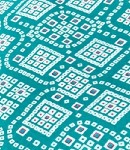 Blue Printed Cotton Fabrics