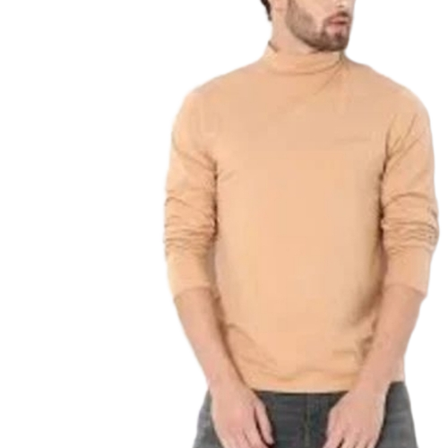 Cotton Blend Lycra Full Sleeve T Shirts - O-Neck, Plain, All Colors | Soft Texture, Stretchable, Breathable Fabric, Comfortable Fit
