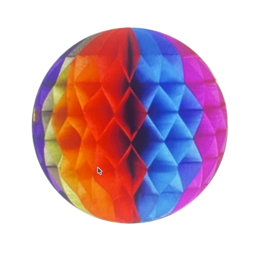 Honeycomb Paper Multi Ball