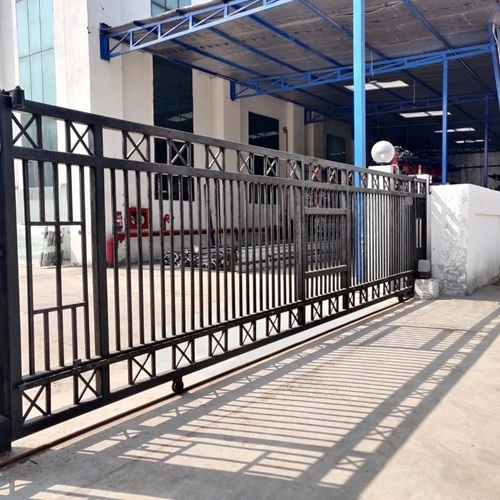 Mild Steel Exterior Motorized Sliding Gate