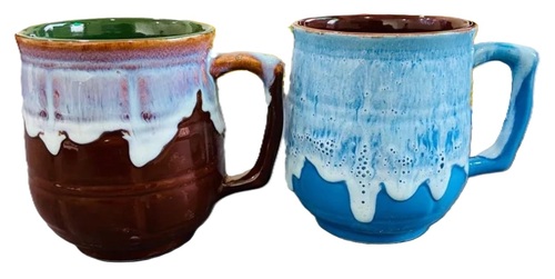 Plain Ceramic Milk Mug - Ceramic Coffee Mug, Multi Color, Large Capacity | Heat Resistant, Durable, Eco Friendly, Microwave Dishwasher Safe, Non-Toxic Coating