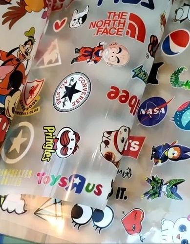 Pvc Multicolour Sticker 