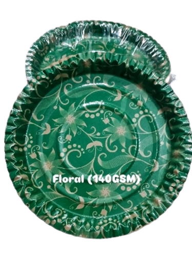 Floral Thali 12 Inches