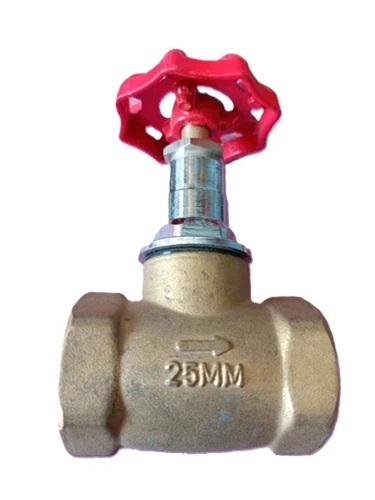 Screwed End Bronze Globe Valve - Brass Material, All Sizes, Powder Coated | Flow Control, Tight Sealing, Corrosion Resistant, Leak Proof