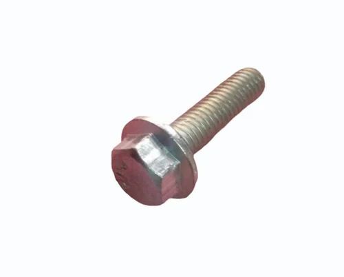 16Mm Stainless Steel Hex Flange Bolts - Color: Silver