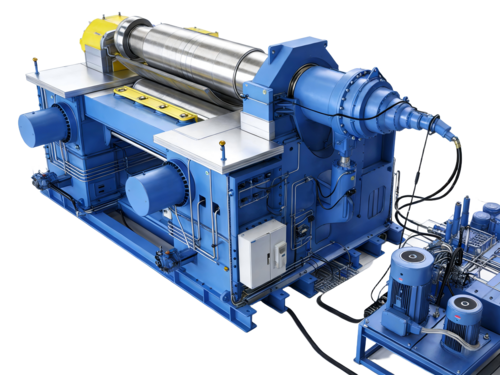 Electric Plate Rolling Machine