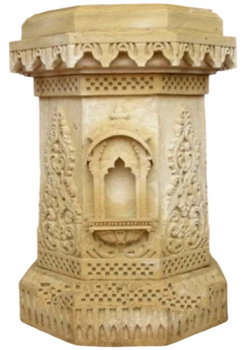 Sandstone Tulsi Pot