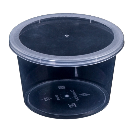 Transparent Plastic Container