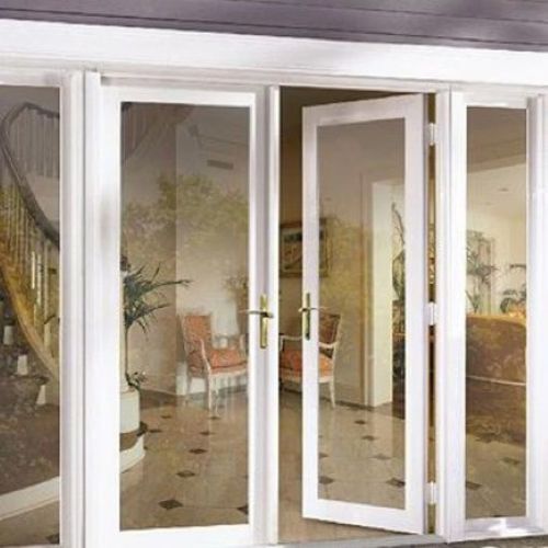 White Upvc Doors - Surface Finish: Metallic Paint