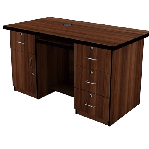 Wooden Table With Rack