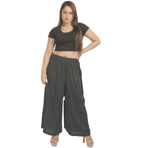 Ladies Radiant Printed Palazzo - Material: Rayon