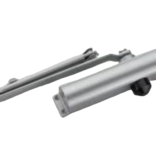 Stainless Steel Door Closer - Stainless Steel Silver | Adjustable Speed Shock Absorbing Rust Resistant Quiet Closing