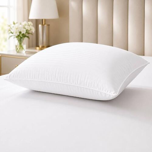 White Plain Cotton Pillow