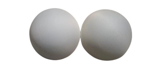 White Round Thermo Foam Bra Cups