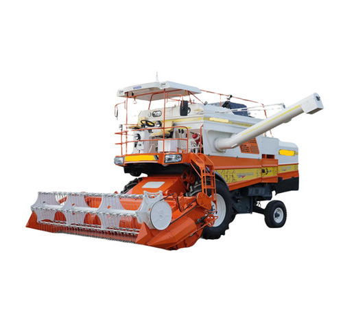 Agriculture Combine Harvester - Metal, Normal Size, Orange | Petrol Driven, Rust Proof, Low Maintenance, Warranty