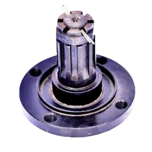 Stub Axle Rotavator - Color: Silver