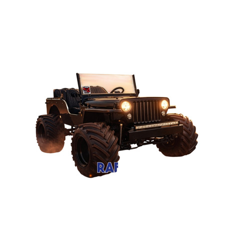 Heavy-Duty Off-Road Jeep