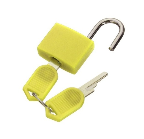 Padlock - Color: Yellow