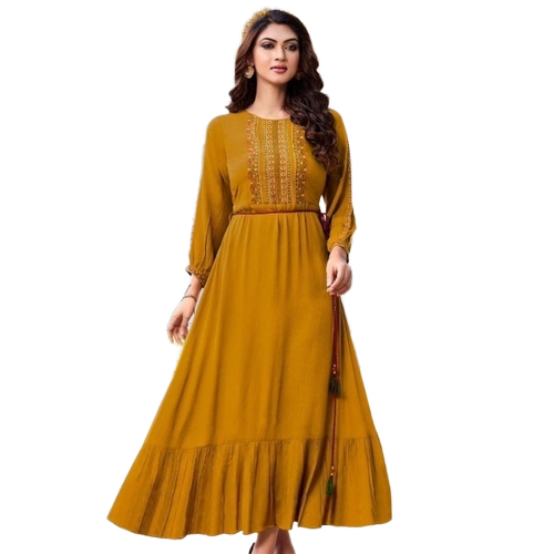 Round Neck Kurtis