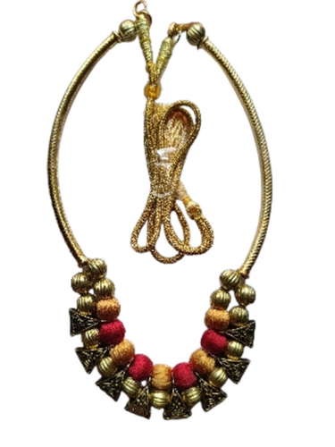 Silk Threads Necklace