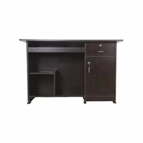 Brown Wooden Office Table