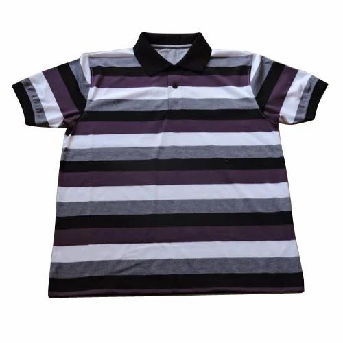Comfortable Mens Striped T Shirt