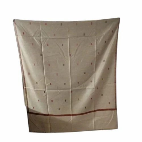 Printed Casual Wear Jacquard Shawl - Color: Biege