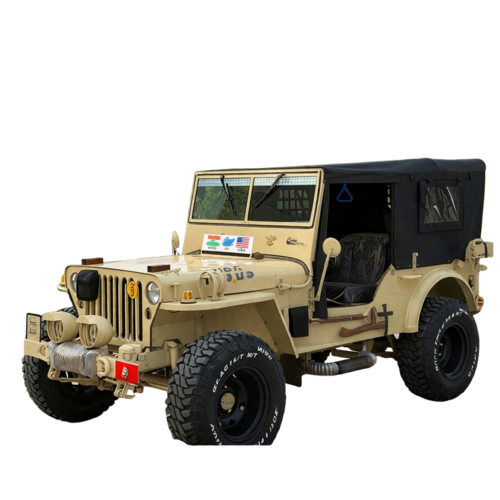 Modified Jeep - Metal Desert Sand Manual Gearbox Diesel/Petrol 4-Seater Right Steering