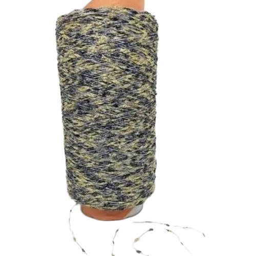 Bright Polyester Slub Yarn