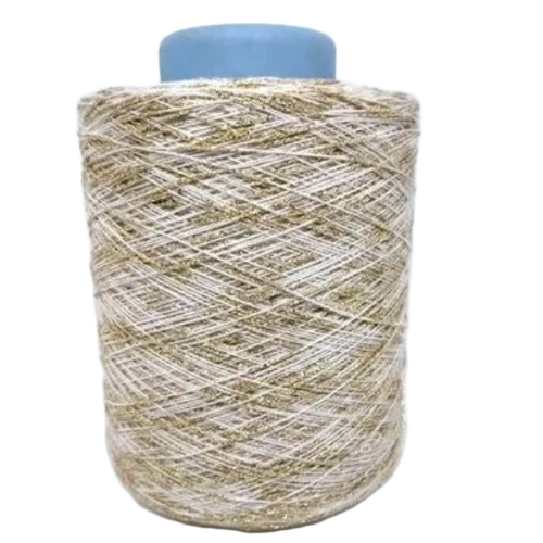 Polyester Golden 3mm Zari Slub Yarn