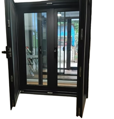 Aluk Villa Aluminum Window - Color: Black