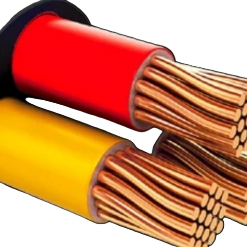 Mescab 240sqmm Copper 3 Core Flexible Cable - Black, Automotive Wiring