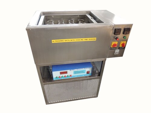 Ultrasonic Bath With Cooling And Shaking