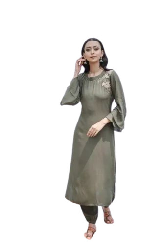 Women Straight Kurta With Pants