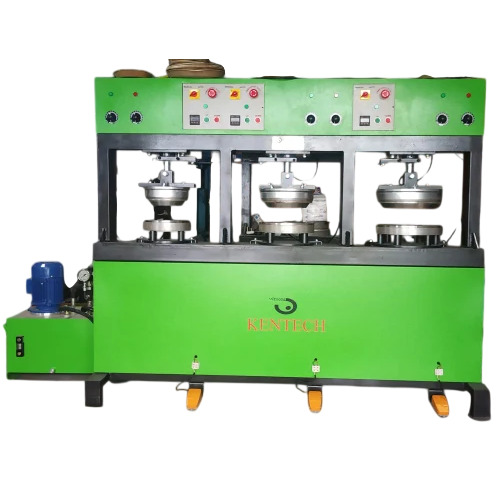 Areca Plate Manufacturing Machine - Color: Green