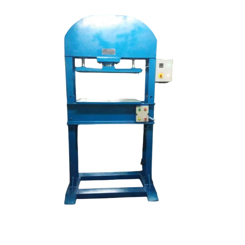 Hydraulic Paper Cutting Machine - Color: Blue