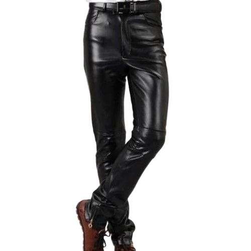 Men Leather Trousers 