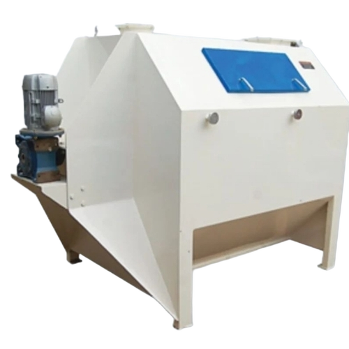 White Drum Sieve Machine