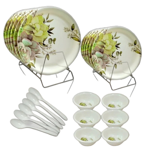 Ceramic Dinner Set - Color: .