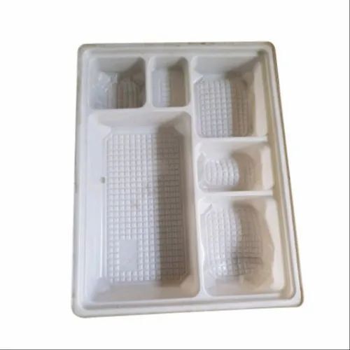 Disposable Plastic Partition Plate - Application: Food Serving