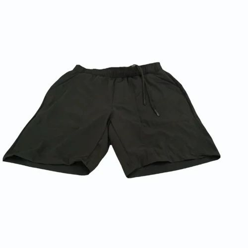 Mens Black Sports Shorts