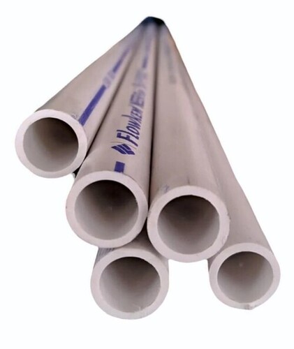 1inch Flowkem UPVC Pipe - White Round Lightweight Corrosion and Chemical Resistant | Durable Pressure Resistant Leak Proof Easy Installation