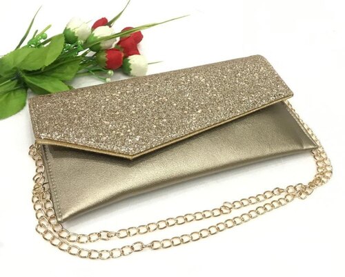 Female Brown Shimmer Clutches