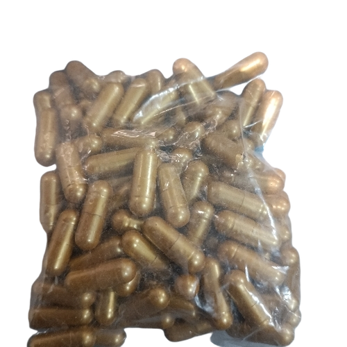 Golden Empty Hard Gelatin Capsules