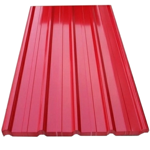 Red Colour Coated Roofing Sheets