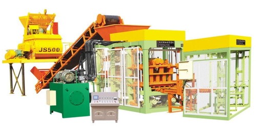 1720 M Hydraulically Operated Block Making Machine 