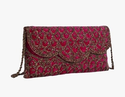 Beaded Clutch Purse