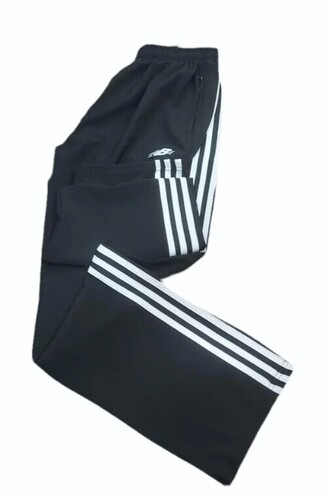 Men Black Cotton Lower