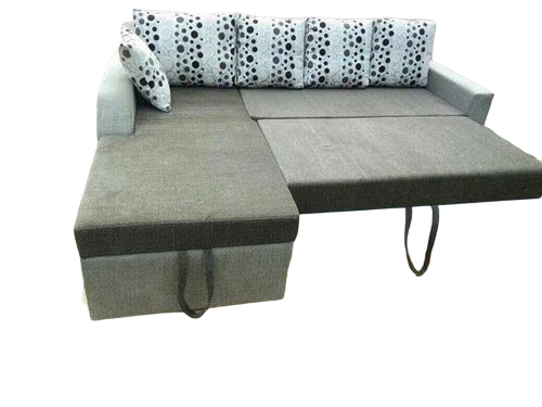 Grey L Shape Sofa Set